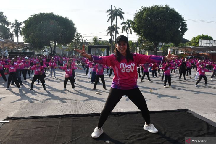 Peringatan Hari Buruh Internasional di Madiun