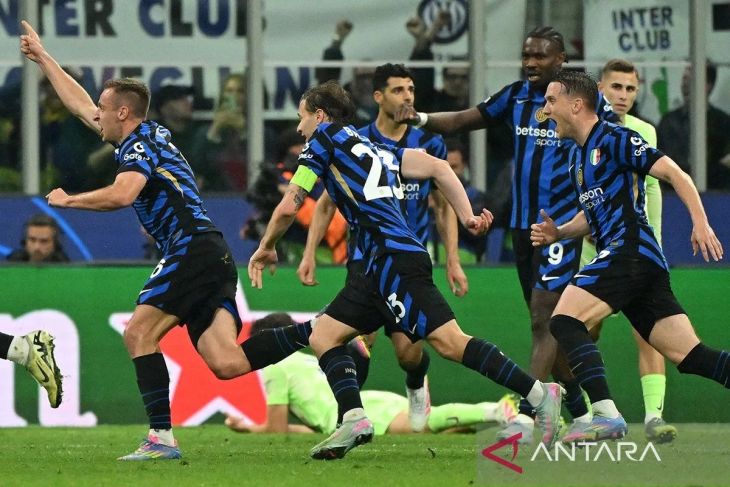 Liga Champions: tuan rumah Inter Milan tekuk tamunya Barcelona 4-3
