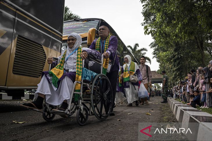 Pemberangkatan calon haji Kabupaten Bandung Barat