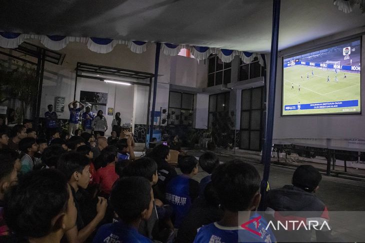 Nonton bareng Persib melawan Barito Putera