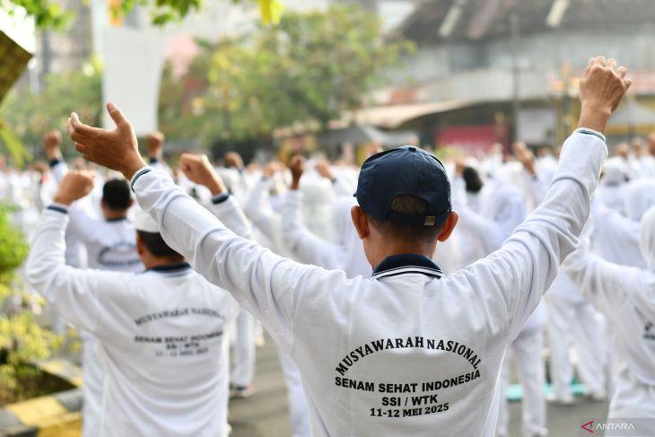 Senam Sehat Indonesia di Madiun