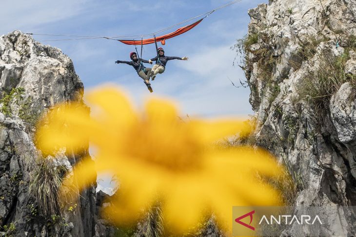 Wisata Hammock di Kabupaten Bandung Barat