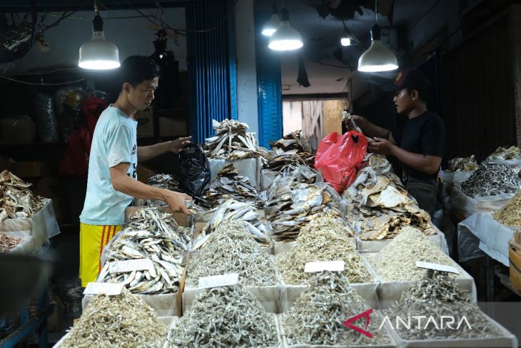 Kenaikan harga ikan asin di Pontianak