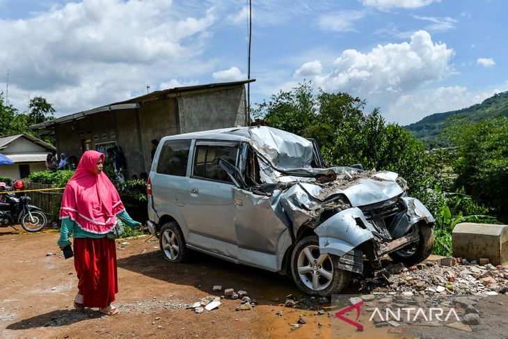 Longsor di Nagreg Kabupaten Bandung