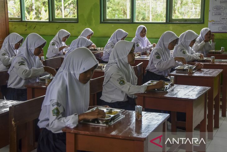 Realisasi anggaran program makan bergizi gratis