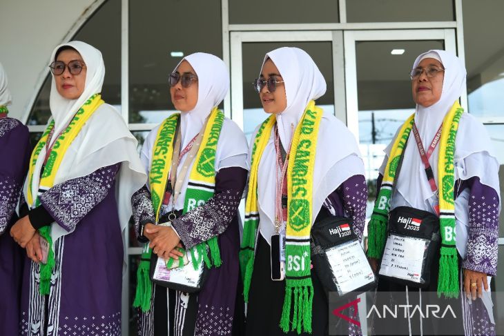 Pelepasan jamaah calon haji asal Sambas