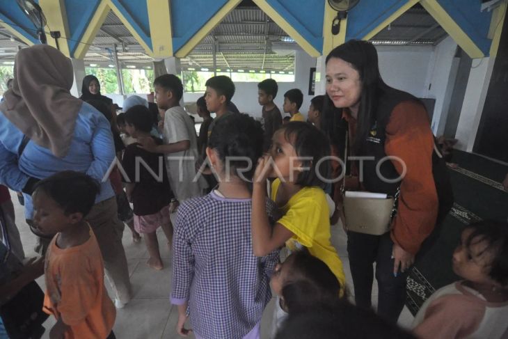 Trauma healing penyintas anak-anak gempa Bengkulu