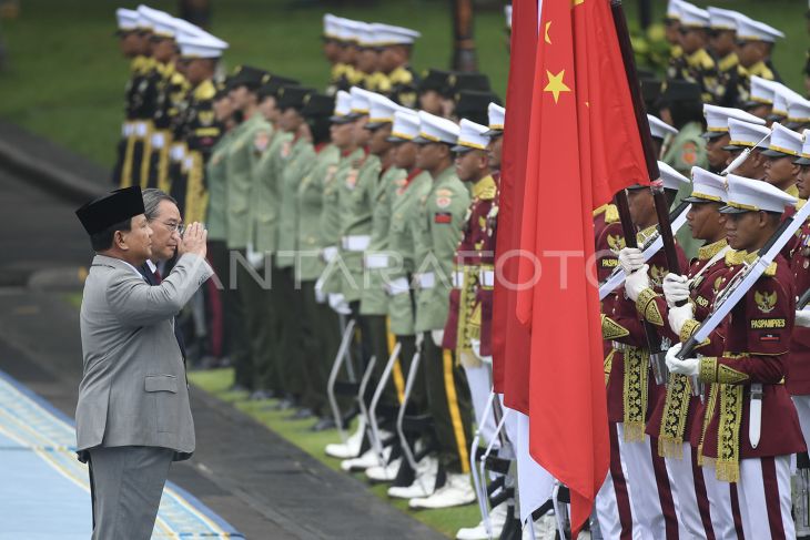 Presiden Prabowo menerima kunjungan PM China