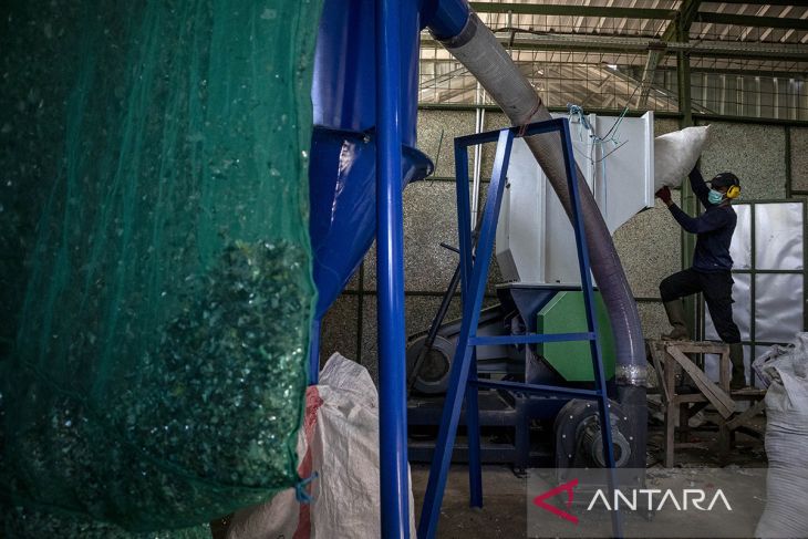 Pengolahan sampah plastik di Kabupaten Bandung Barat