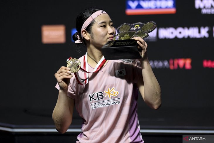 Pebulutangkis putri Korsel juara BWF World Tour Finals 2025