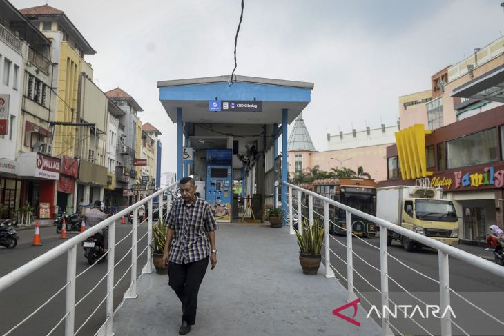Halte Transjakarta CBD Ciledug belum beroperasi
