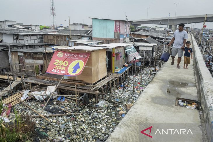 Angka kemiskinan Indonesia satu dekade terakhir turun