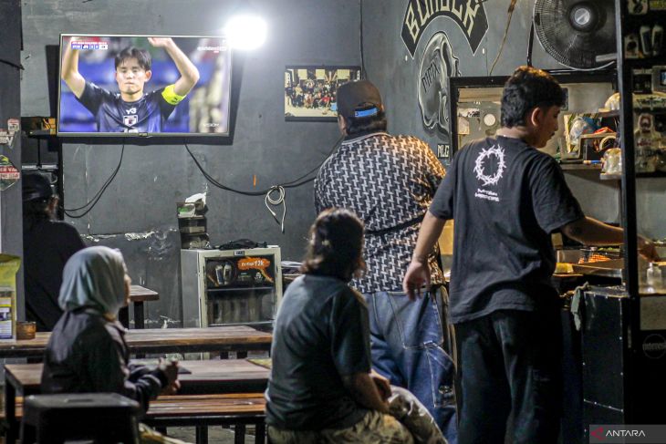 Nobar Timnas Indonesia di Malang