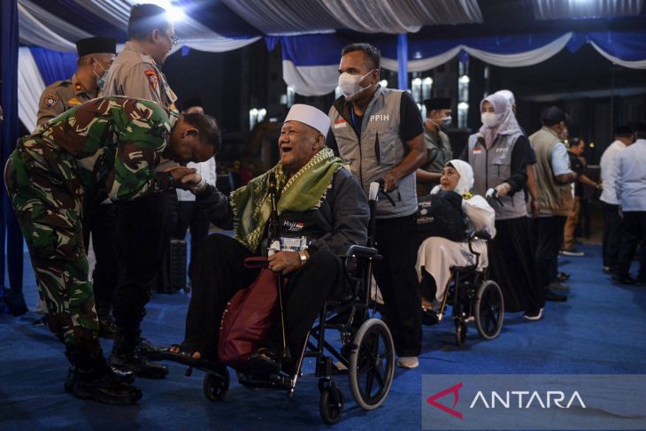 Kedatangan jamaah haji Tangerang