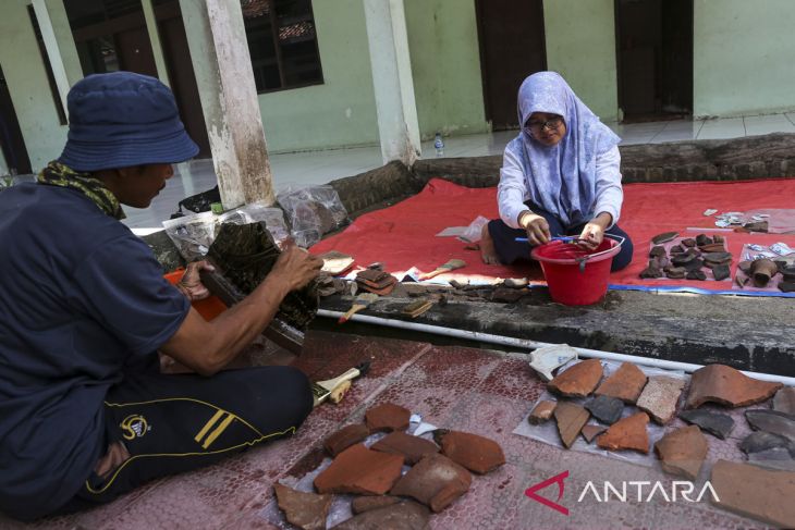 Ekskavasi Keraton Surosowan di Banten