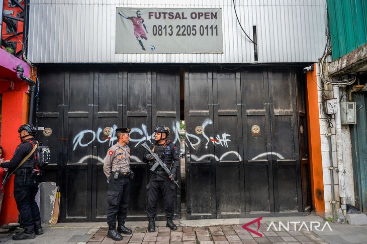 Pengungkapan kasus judi kasino di Bandung