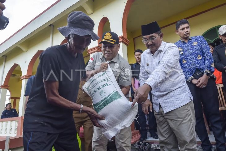 Bantuan untuk korban kebakaran di Jambi