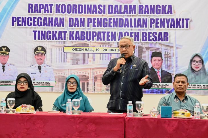 Dinkes perkuat pencegahan dan pengendalian penyakit di Aceh Besar
