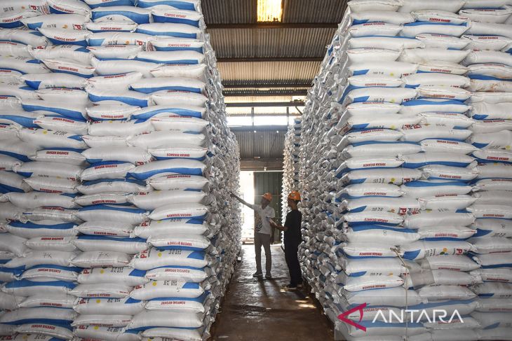 Stok pupuk subsidi di Jawa Barat
