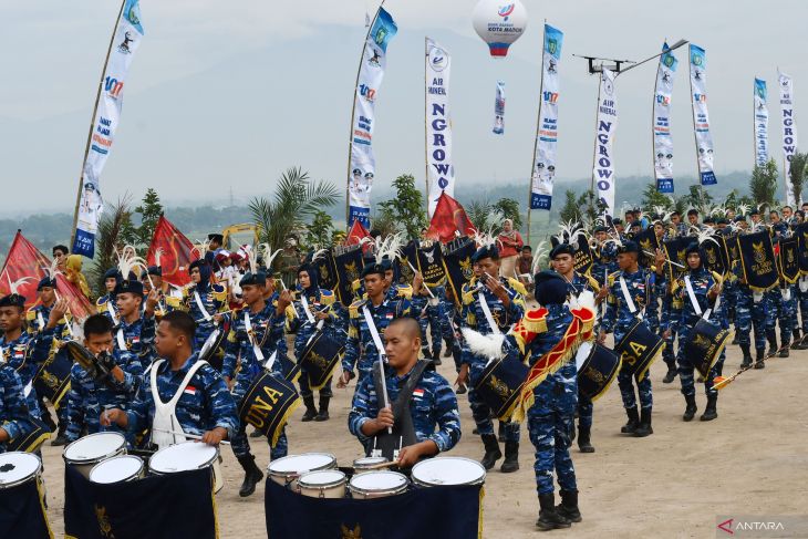 Upacara hari jadi Kota Madiun di TPA sampah