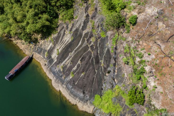 Situs ke-31 Geopark Meratus, Gunung Api Purba Bawah Laut