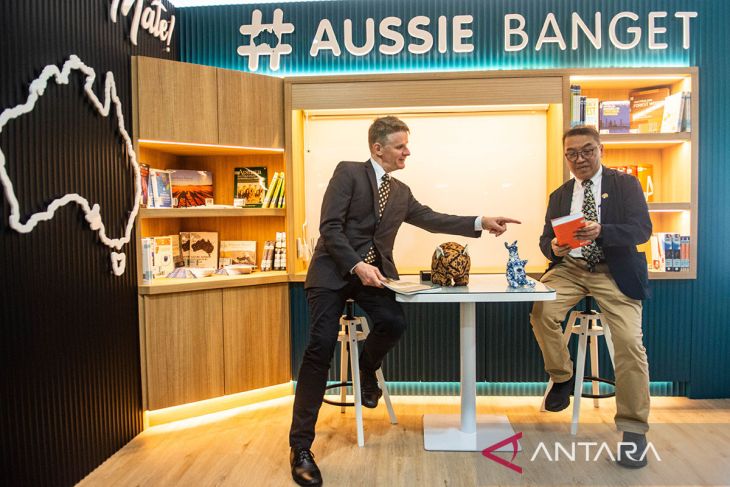 Sudut baca AussieBanget di ITB