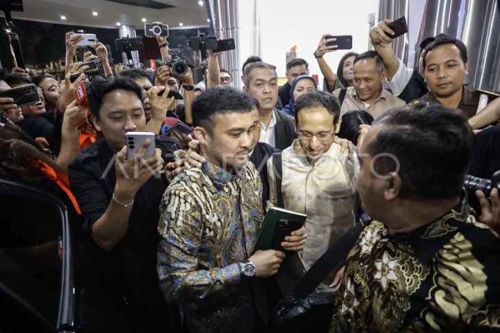 Pemeriksaan Nadiem Makarim di Kejagung