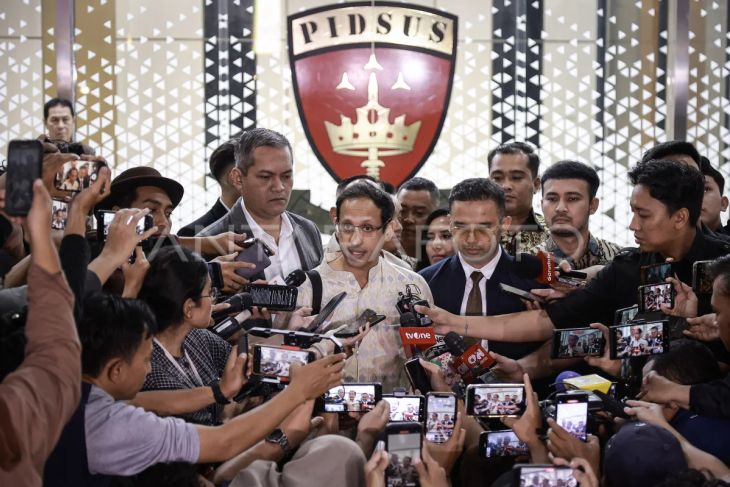 Pemeriksaan Nadiem Makarim di Kejagung