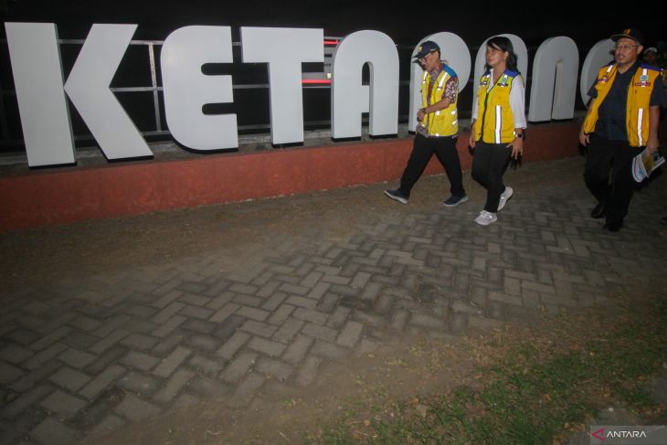 Kunjungan Wakil Menteri PUPR di Embung Ketapang Sidoarjo