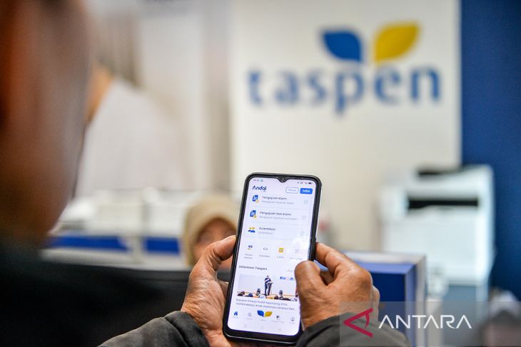 Jumlah pengguna aplikasi Andal by Taspen 