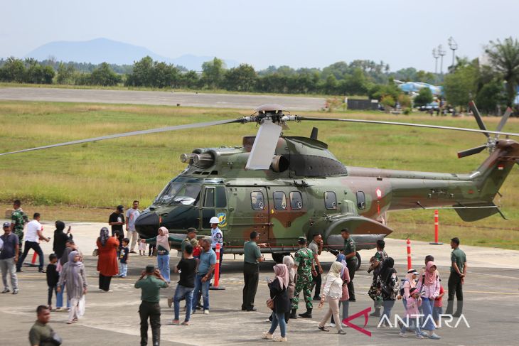 FOTO - Lanud SIM open base untuk pelajar liburan sekolah