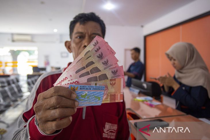 Capaian penyaluran bantuan subsidi upah