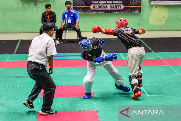 Pencarian atlet muda kick boxing di Bandung