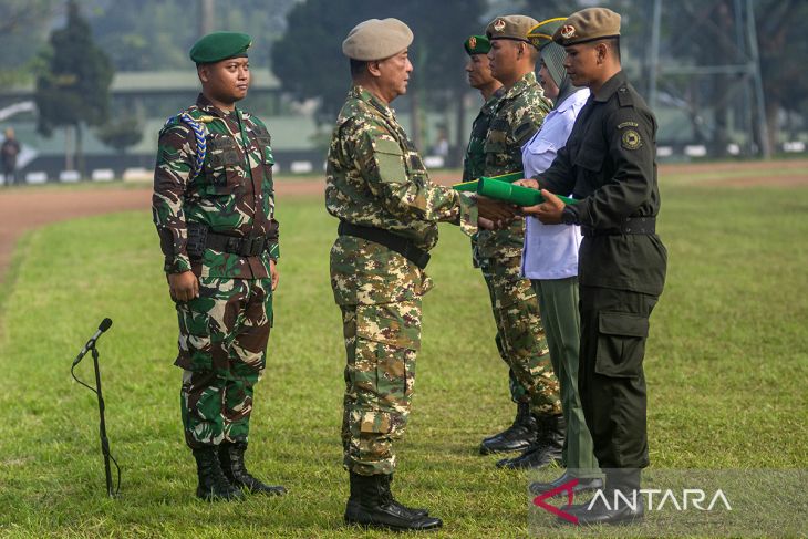 Upacara penetapan Komcad SPPI Batch-3 Tahun 2025