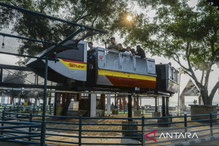 Kunjungan wisata Anyer Wonderland selama libur sekolah