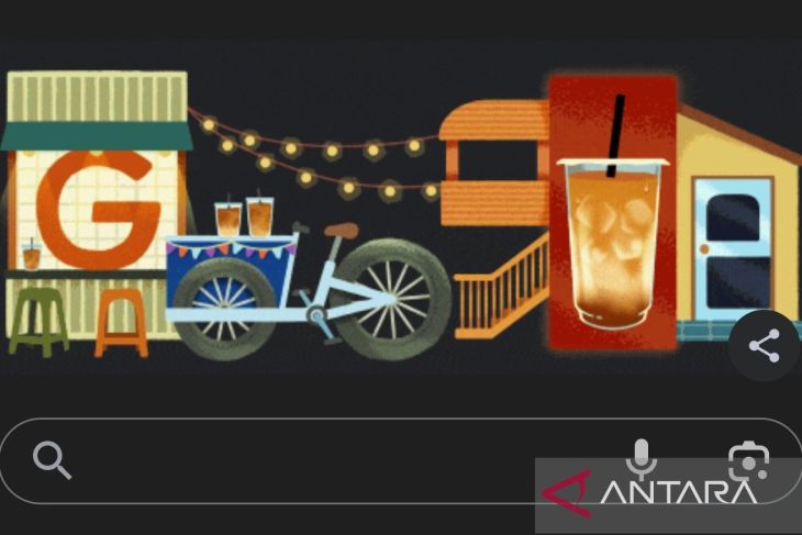 Hari ini, Google doodle rayakan momen spesial kopi susu gula aren