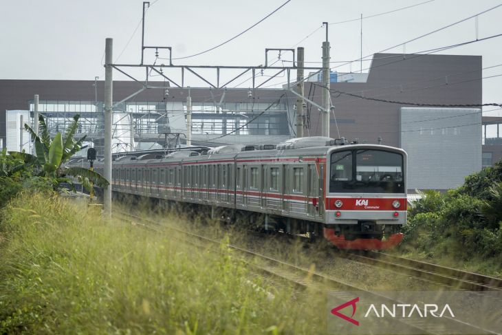 Progres pembangunan Stasiun Jatake