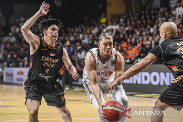 Final IBL 2025 Dewa United Banten kalah atas Pelita Jaya Jakarta