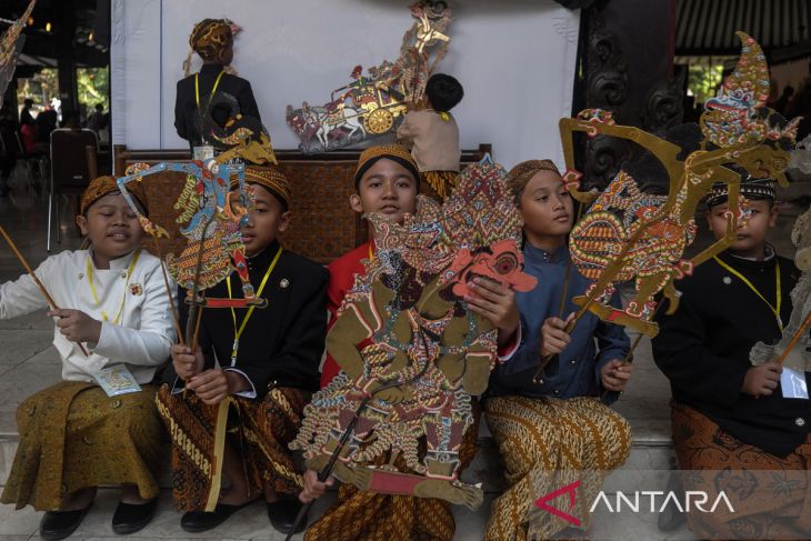 159 dalang cilik tampil dalam Pentas Dalang Bocah Nusantara 2025 di Solo