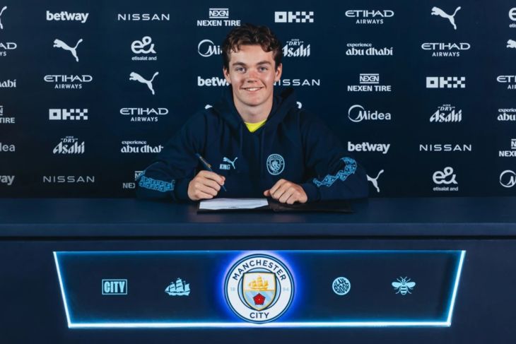 Manchester City amankan jasa talenta muda Norwegia Sverre Nypan
