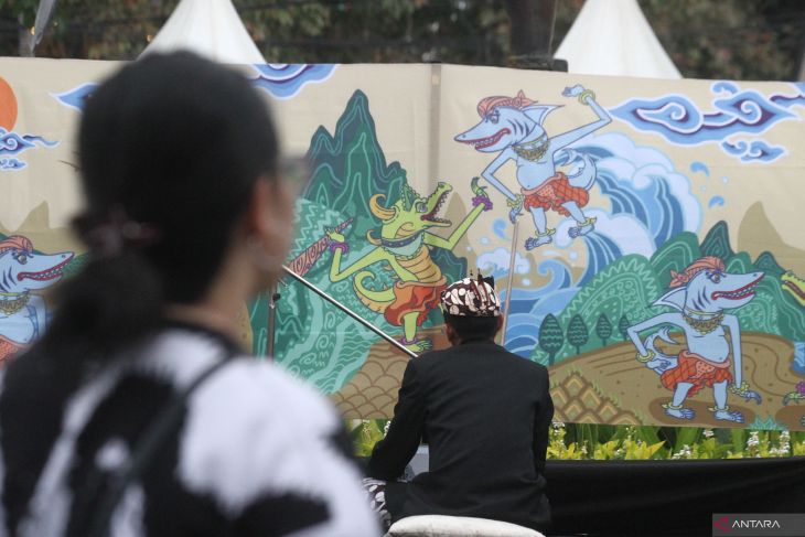 Pagelaran wayang beber di Malang