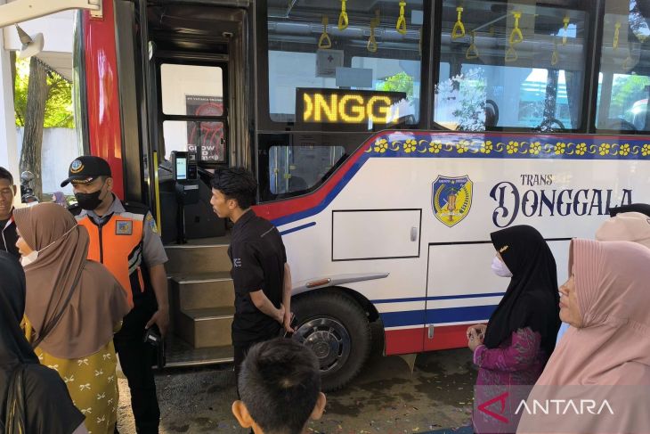 BI dan Pemkab Donggala transformasi transaksi bus trans pakai QRIS TAP