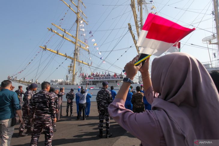 Pemberangkatan Satgas Latihan Praktek Pelayaran Kartika Jala Krida
