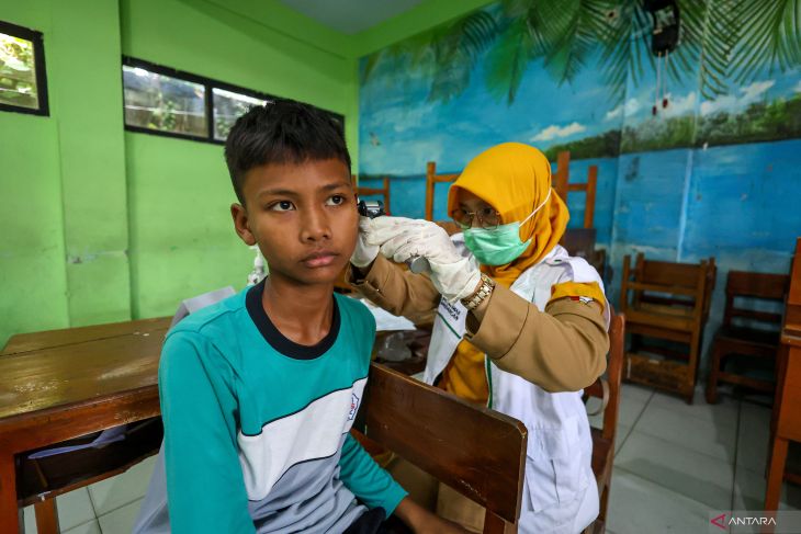 Peluncuran program Cek Kesehatan Gratis sekolah di Bojonegoro