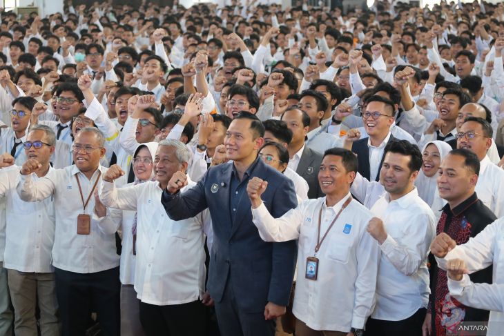 Kuliah umum Menko AHY di ITS