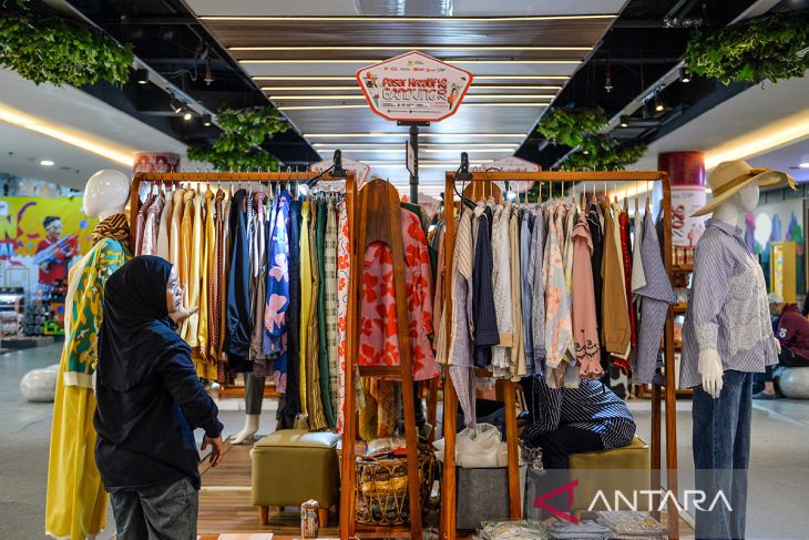 Pasar kreatif di Bandung