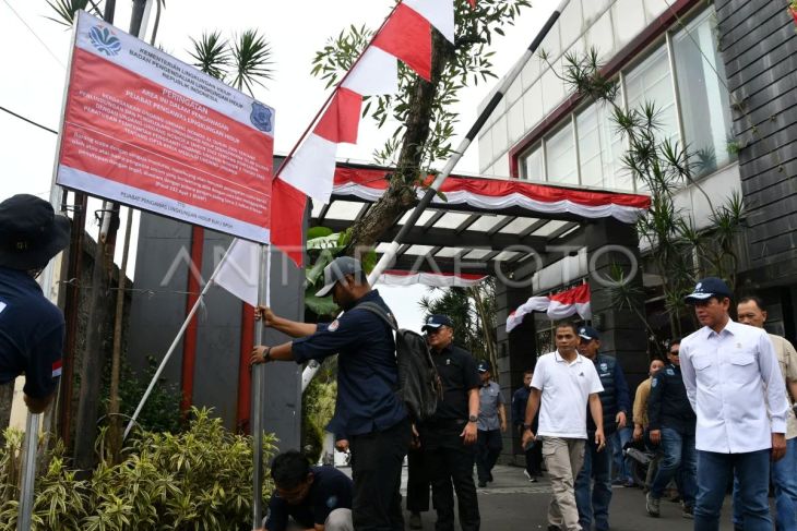 Menteri Lingkungan Hidup segel hotel dan villa di Bogor