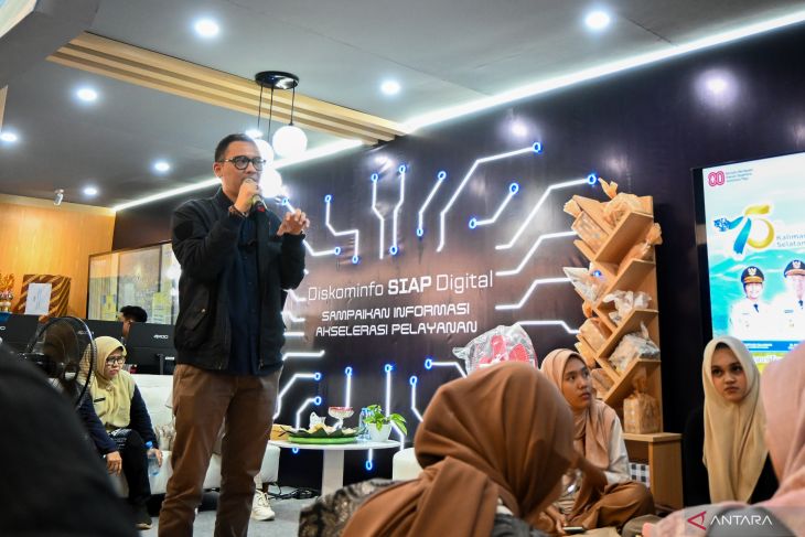 Diskominfo Kalsel dan ANTARA latih Gen Z menulis sesuai fakta