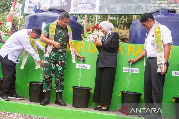 Program bantuan air bersih di Garut
