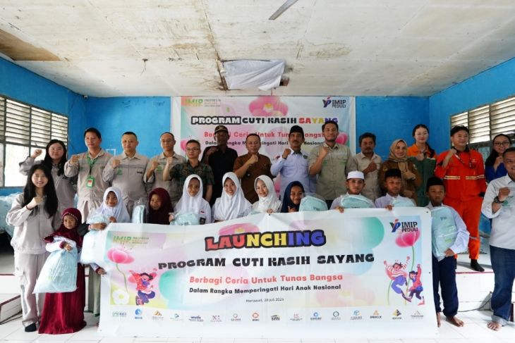 Cuti kasih sayang" IMIP siapkan 2.000 bantuan pendidikan